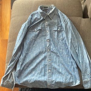 Tommy Hilfiger Western Denim Shirt XL Slim Fit